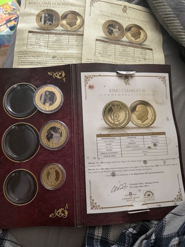 Coronation collection coins - coronation,