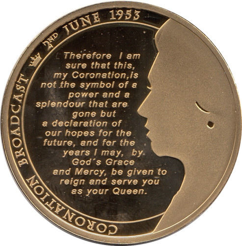 Coin gold plated - cu, 2012