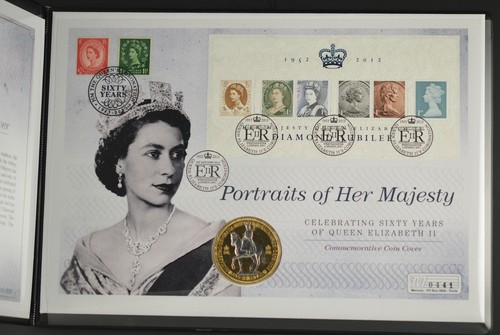 2013 coin cover portraits - portraits, of